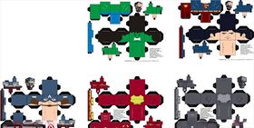 超级英雄纸盒人制作