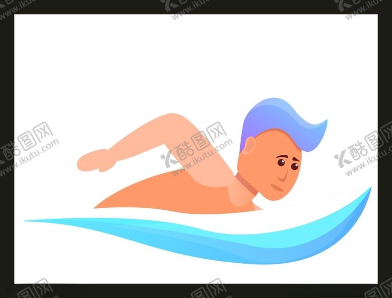 编号：86164302061050173926【酷图网】源文件下载-游泳跳水人物