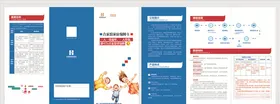 合家欢三折页海报
