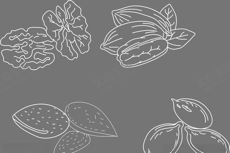 编号：27027810121010107454【酷图网】源文件下载-核桃碧根果巴旦木西瓜