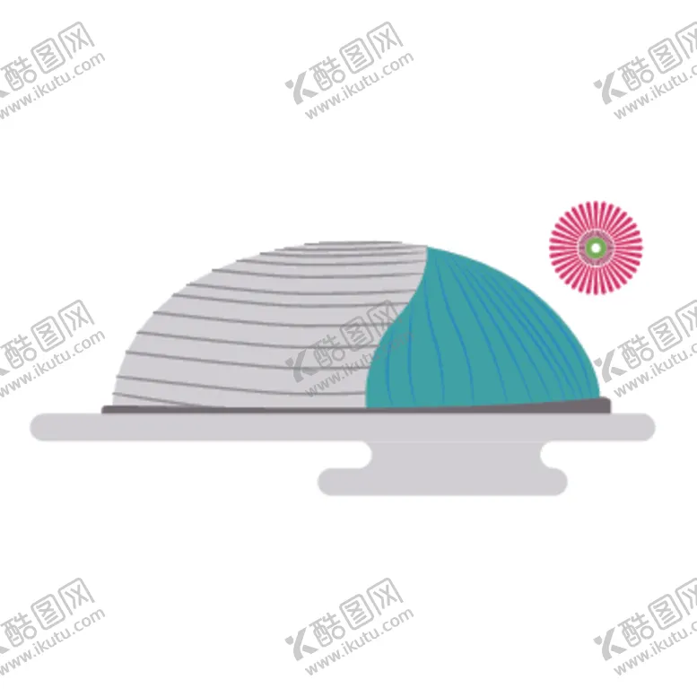 编号：85708206250449066209【酷图网】源文件下载-创意城市地标建筑物插画