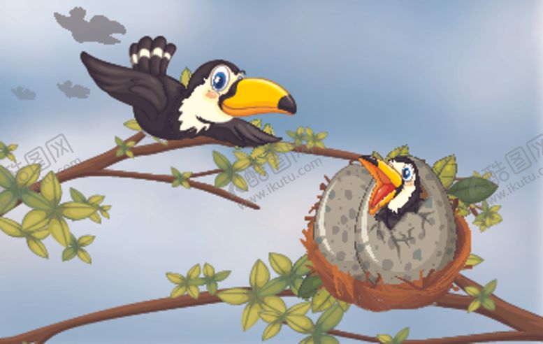 编号：61318206232047508808【酷图网】源文件下载-卡通鸟