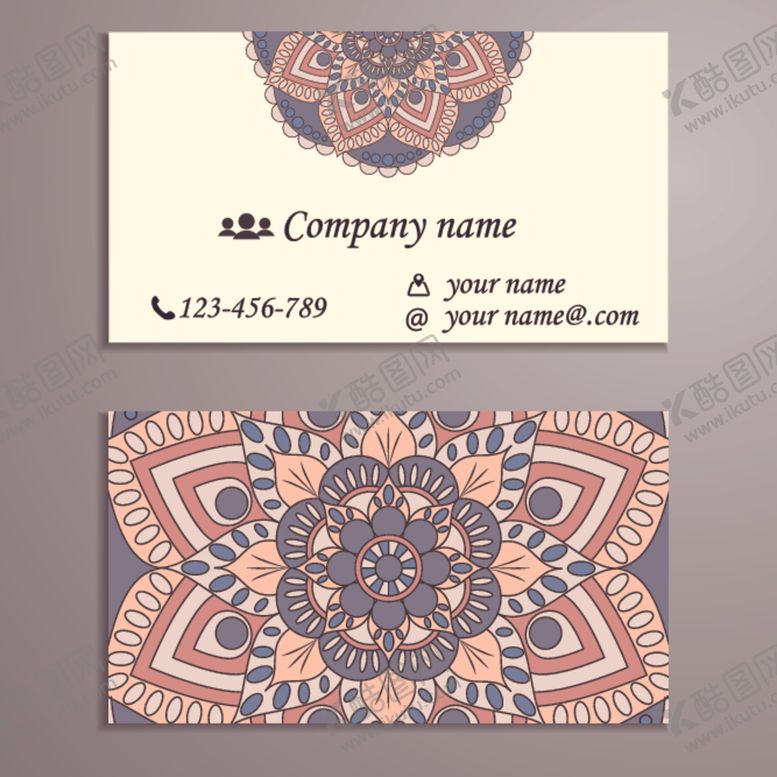 编号：31274609211042502799【酷图网】源文件下载-名片设计