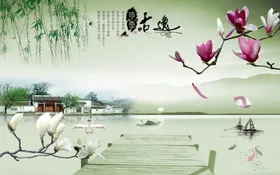婷曼逸文化墙