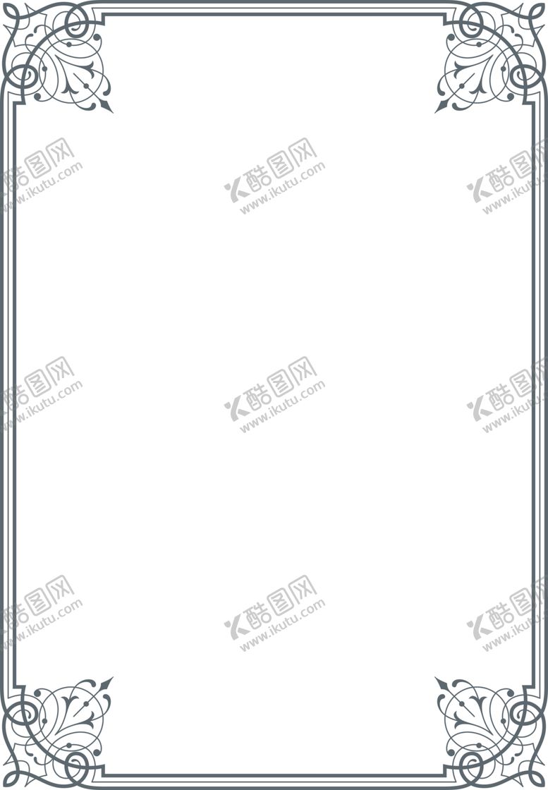编号：49459106300257238410【酷图网】源文件下载-复古边框