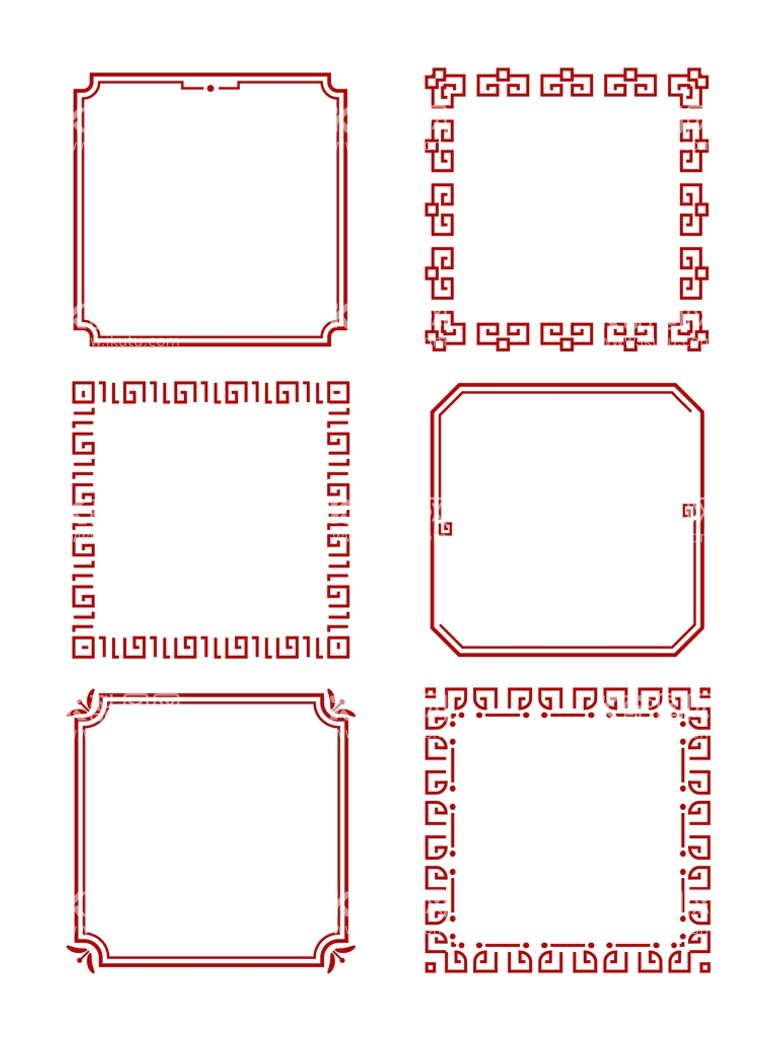 编号：20143809301544111792【酷图网】源文件下载-中国风边框