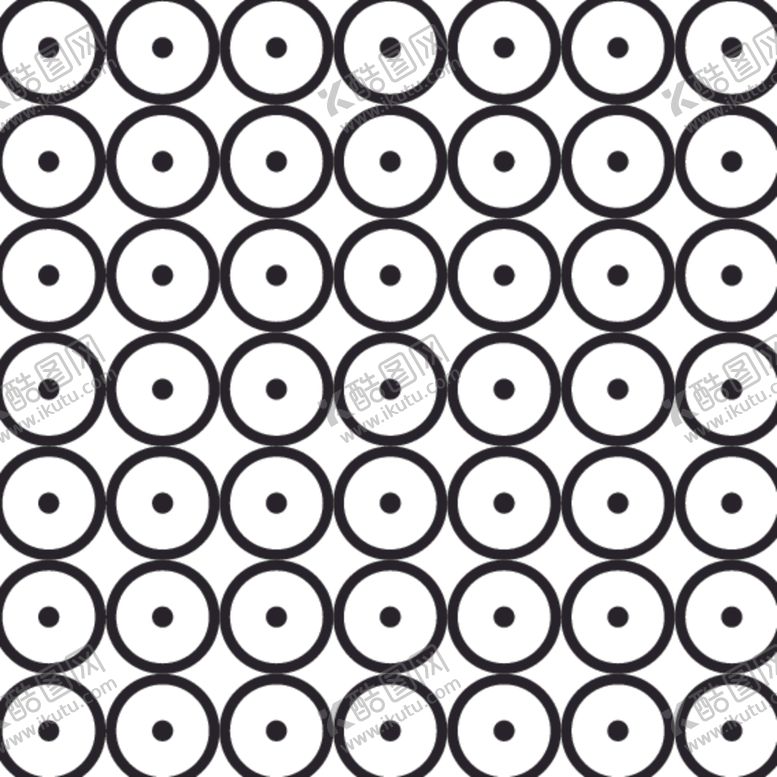 编号：32757809212205566396【酷图网】源文件下载-黑白简约花纹图案设计