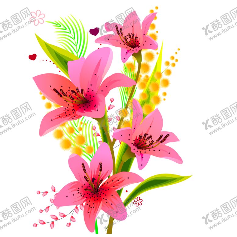 编号：40601606241154119884【酷图网】源文件下载-鲜花装饰