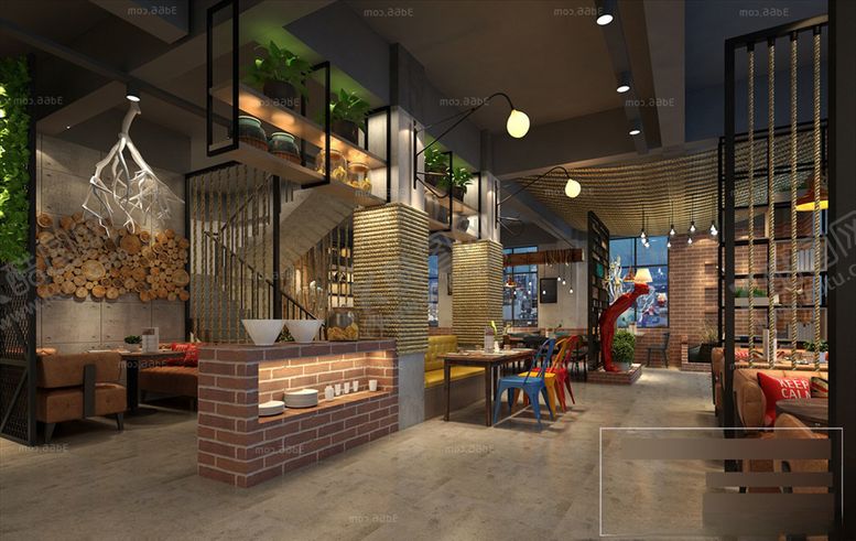 编号：66088510090621409671【酷图网】源文件下载-餐饮店