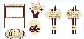 导向牌指示牌导示牌宣传栏