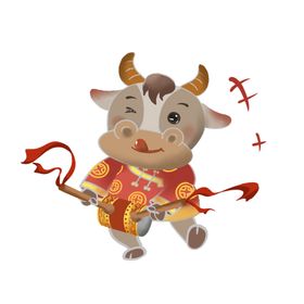牛卡通形象(231)