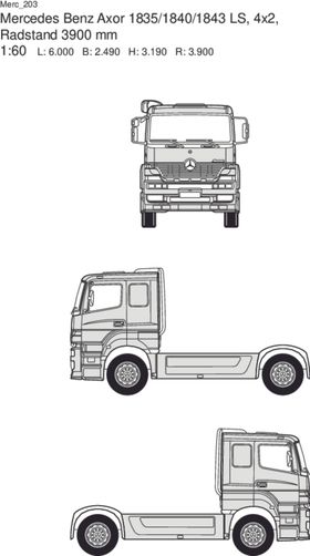 梅赛德斯工程车