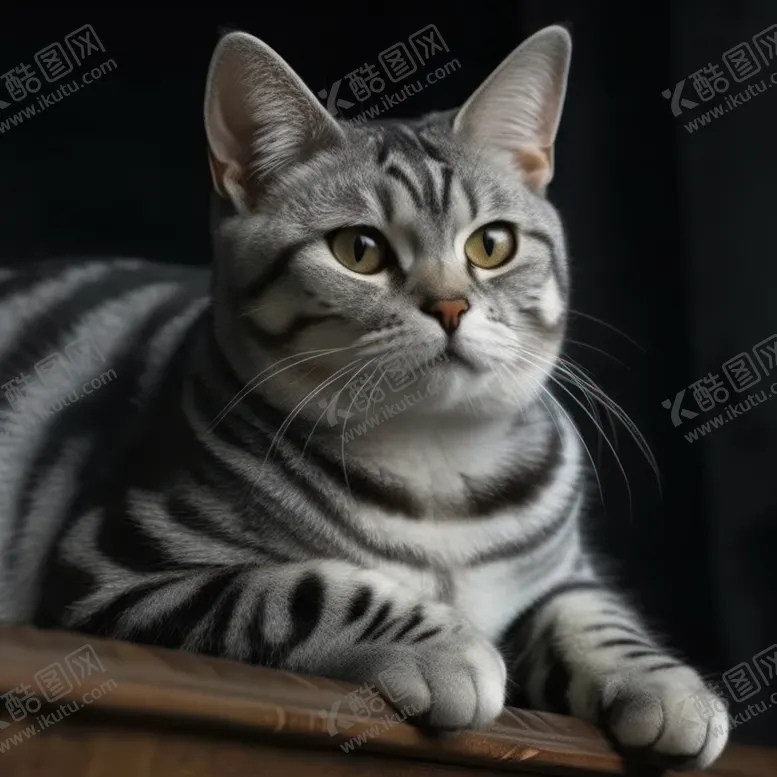 编号：98822501240359082379【酷图网】源文件下载-美国短毛猫
