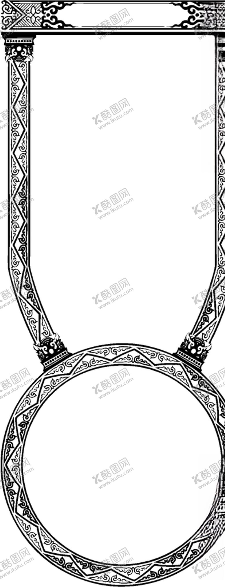 编号：71067109290332563864【酷图网】源文件下载-镂空花图案