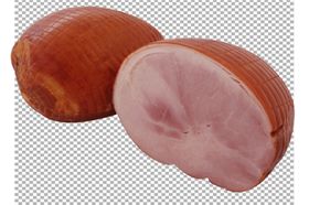 透明底火腿
