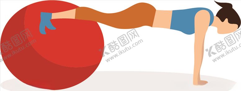 编号：52682205010154229500【酷图网】源文件下载-健身图标人物