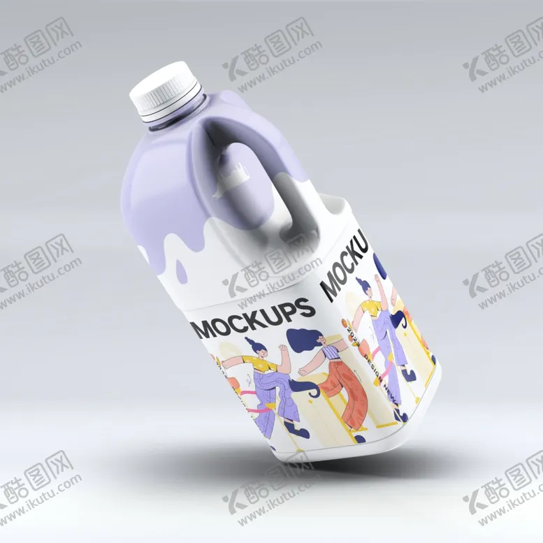 编号：48857802101439218531【酷图网】源文件下载-牛奶包装样机
