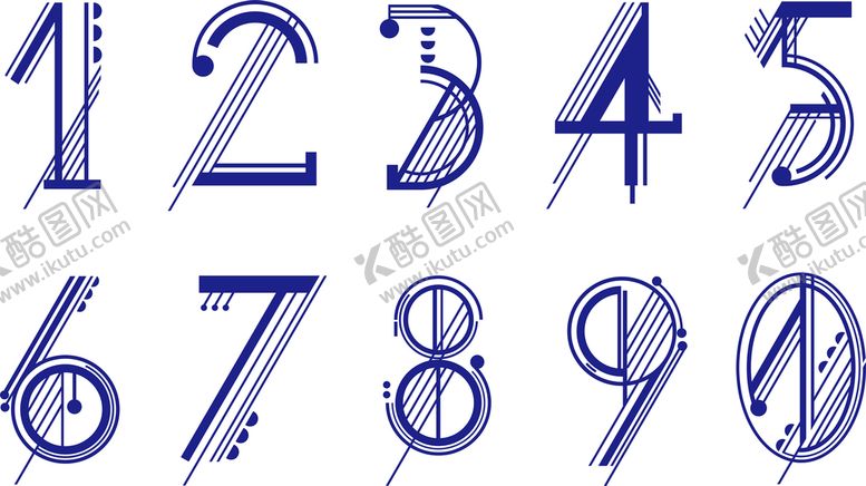 编号：98329110151706147795【酷图网】源文件下载-数字字体