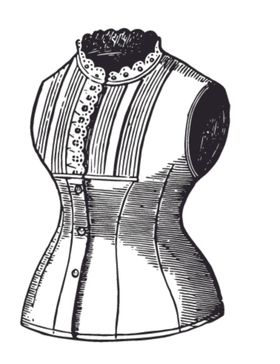欧式古典女士服装设计