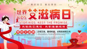 世界艾滋日艾滋海报艾滋宣传