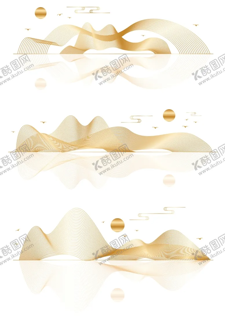 编号：46744901131029014727【酷图网】源文件下载-中国风云纹祥云中式线条背景装饰