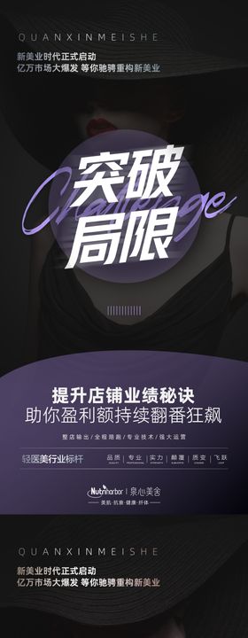 产品美业招商海报