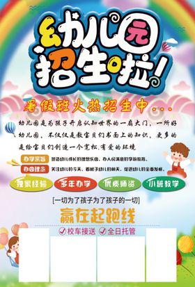 编号：35064109250807277541【酷图网】源文件下载-幼儿园海报