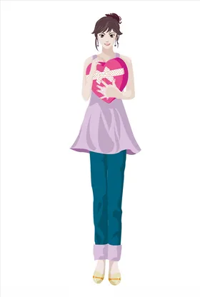 卡通女人