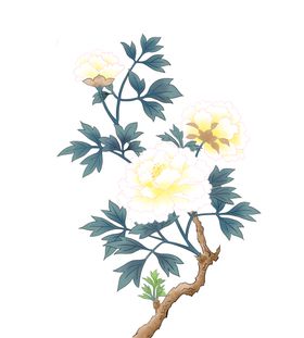 中国古风传统花鸟图案