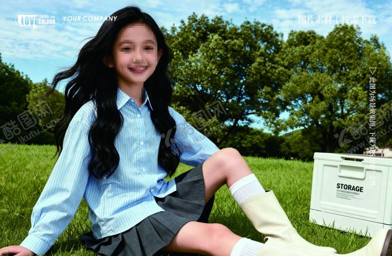 编号：70504205250252426372【酷图网】源文件下载-女大童学院风服饰