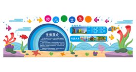 编号：78391209291233273860【酷图网】源文件下载-小学幼儿园文化墙