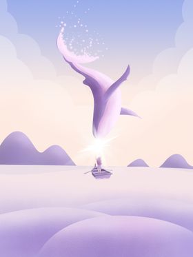 意境手绘插画海报