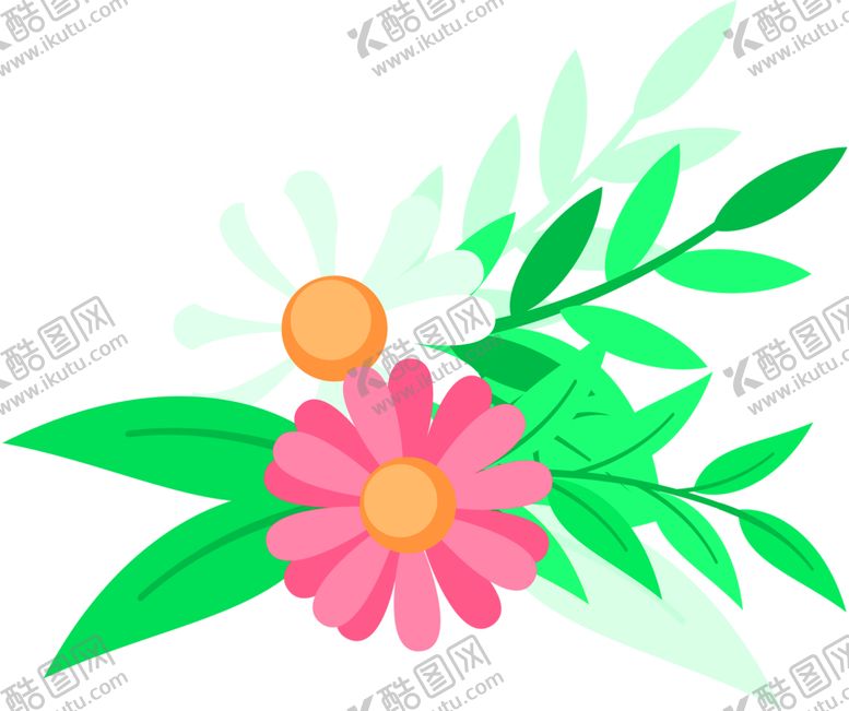 编号：11972805151826445563【酷图网】源文件下载-鲜花装饰