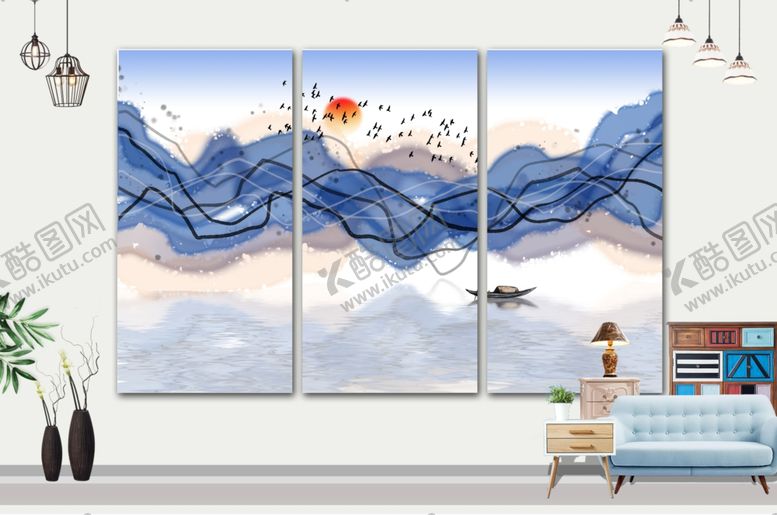 编号：22310904272325297418【酷图网】源文件下载-山水画