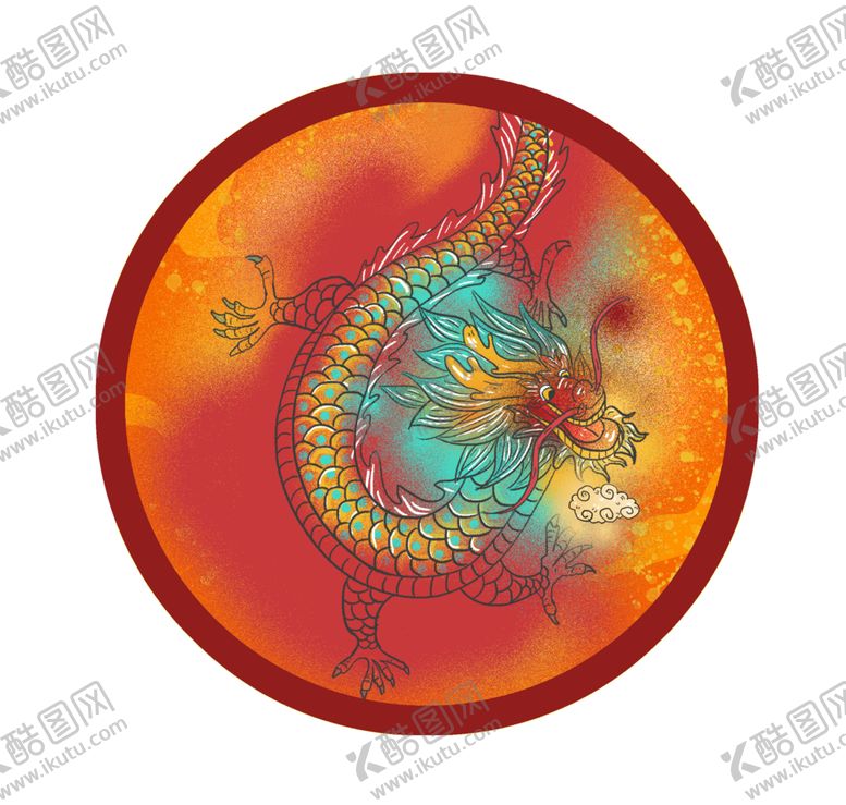 编号：57139202170151564698【酷图网】源文件下载-龙凤纹