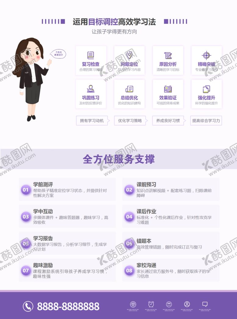 编号：62103604170758279031【酷图网】源文件下载-辅导班宣传单