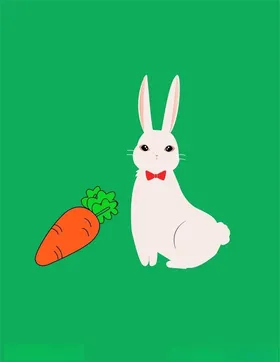卡通兔子