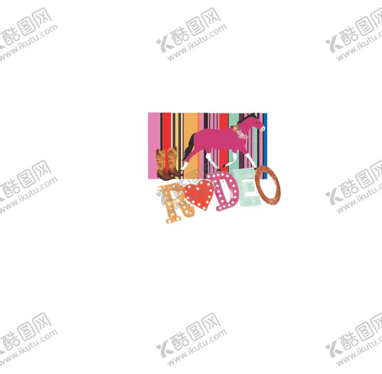 编号：65750706232142119635【酷图网】源文件下载-马色块英文印花图大牌