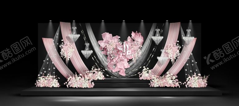 编号：95579701050235086908【酷图网】源文件下载-粉色水晶婚礼