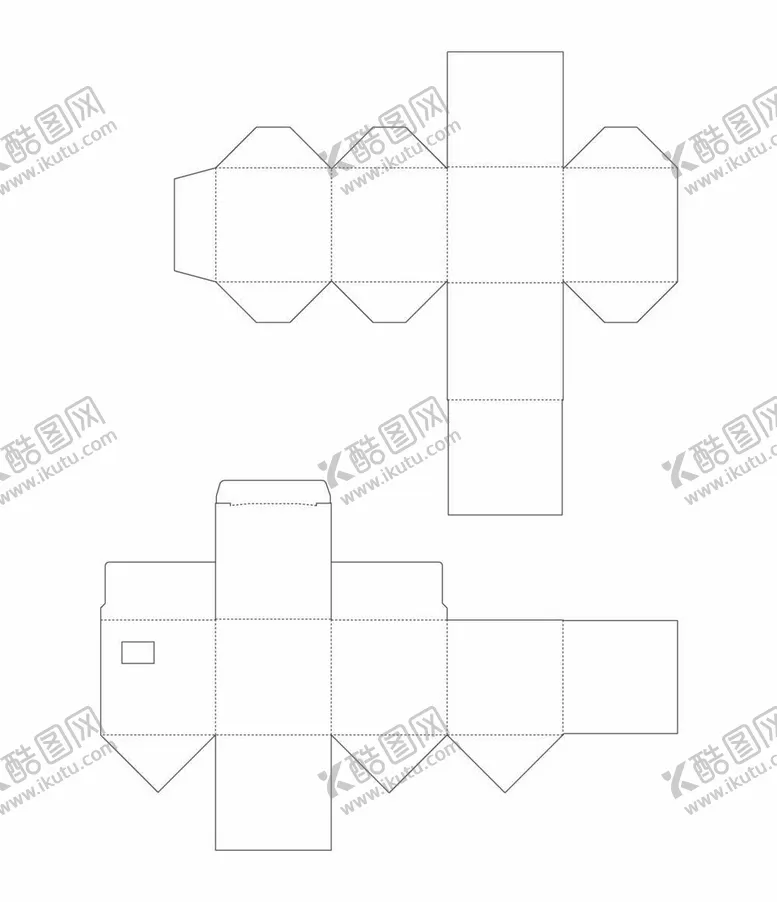 编号：70924412040639121500【酷图网】源文件下载-包装盒刀模