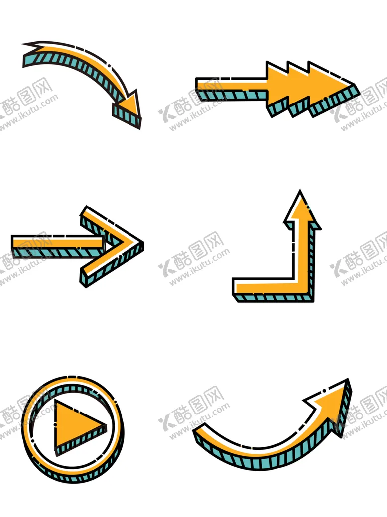 编号：25577605041934137505【酷图网】源文件下载-箭头