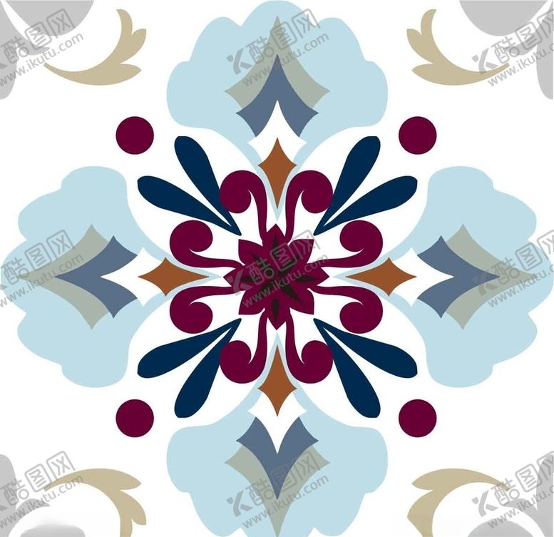 编号：82453610021941467935【酷图网】源文件下载-传统花纹图案底纹
