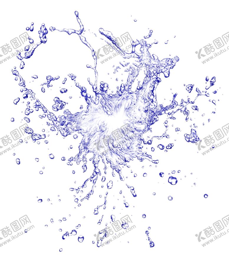 编号：45722209230708314936【酷图网】源文件下载-水水圈水素材水花