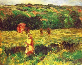 世界名画油画水墨比加索风景外桃园