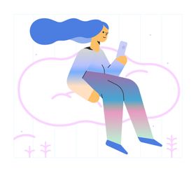 卡通系列插画图片