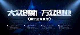 大众创业万众创新宣传栏