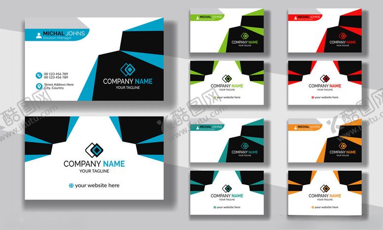 编号：49886910210357157304【酷图网】源文件下载-商务名片