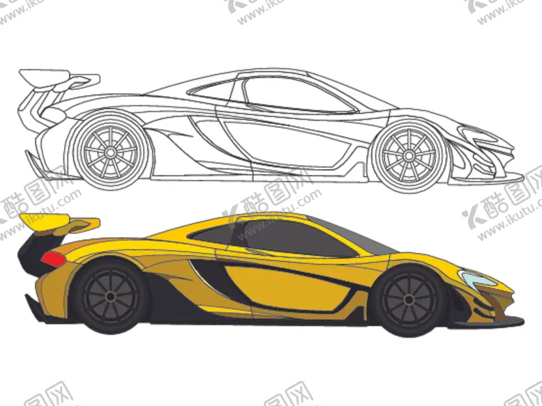 编号：63592009091104023163【酷图网】源文件下载-扁平汽车