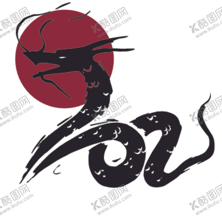 编号：36035206240658209623【酷图网】源文件下载-龙形象设计图案