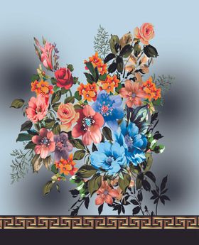 手绘花
